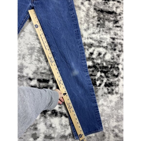 Levis Vintage Shrink To Fit 501 Jeans‎ Mens Size 34x32 Medium Wash Straight Leg - Picture 8 of 16